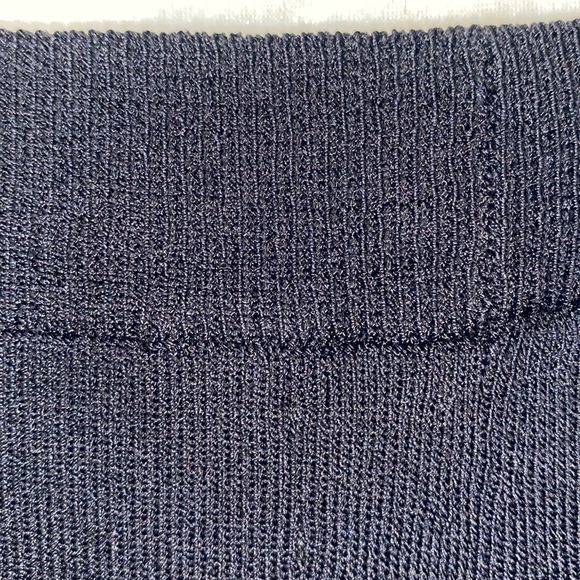 GRACE DANE LEWIS BLACK/BLUE TRIM SWEATER PANT SUIT SZ L - Picture 11 of 12